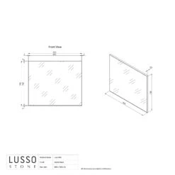 Luxe Mirror With Slimline Matte Black Metal Frame 900mm 5 Luxe Mirror With Slimline Matte Black Metal Frame 900mm -Home Bathroom Shop luxe mirror with slimline matte black metal frame 900mm p1703 12901 zoom