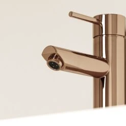 Luxe Rose Gold Basin Monobloc Mixer Tap 7 Luxe Rose Gold Basin Monobloc Mixer Tap -Home Bathroom Shop luxe rose gold basin monobloc mixer tap p1123 43843 zoom