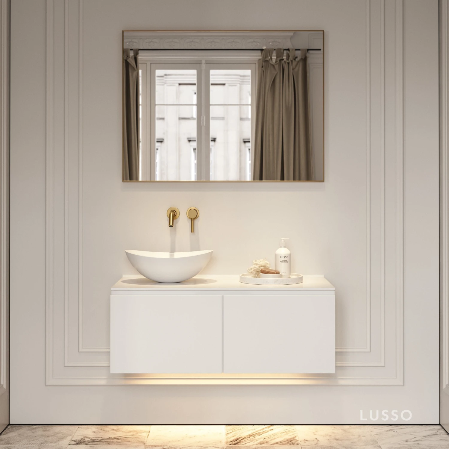 Luxor Bathroom Vanity Storage Cabinet 1000mm 1 Luxor Bathroom Vanity Storage Cabinet 1000mm