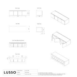 Luxor Bathroom Vanity Storage Cabinet 1400mm 13 Luxor Bathroom Vanity Storage Cabinet 1400mm -Home Bathroom Shop luxor bathroom vanity storage cabinet 1400mm p300 36082 zoom