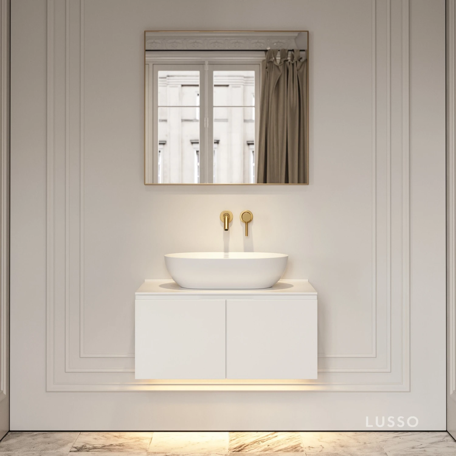 Luxor Bathroom Vanity Storage Cabinet 800mm 1 Luxor Bathroom Vanity Storage Cabinet 800mm