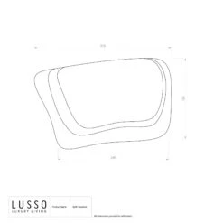 Luxury Soft Grey Bath Headrest Pillow 7 Luxury Soft Grey Bath Headrest Pillow -Home Bathroom Shop luxury soft grey bath headrest pillow p4454 25738 zoom