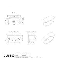 Marlborough Freestanding Stone Bath 1500mm 9 Marlborough Freestanding Stone Bath 1500mm -Home Bathroom Shop marlborough freestanding stone bath 1500mm p69 41675 zoom