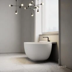 Marni Freestanding Stone Bath 1580mm 7 Marni Freestanding Stone Bath 1580mm -Home Bathroom Shop marni freestanding stone bath 1580mm p622 21628 zoom