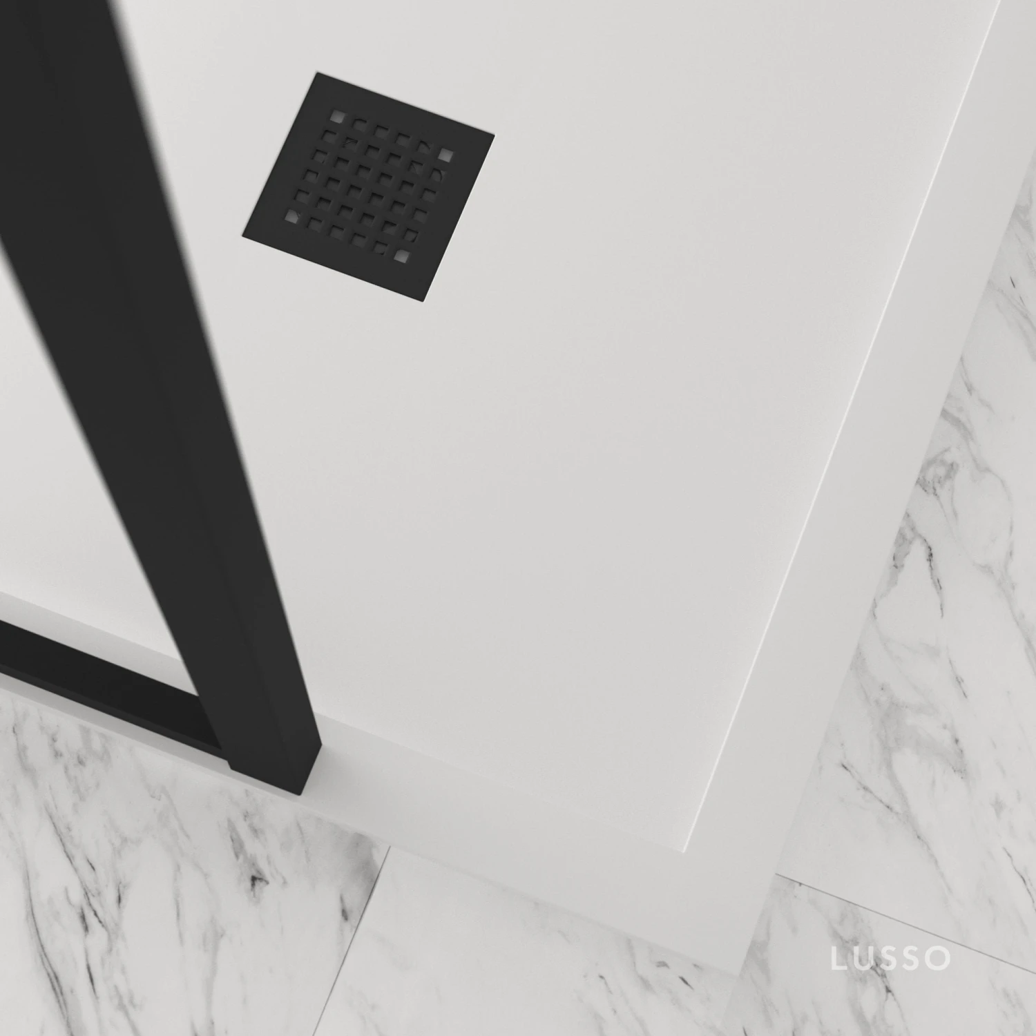 Modern Waste Cover Matte Black 1 Modern Waste Cover Matte Black