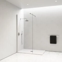 Modular Chrome Shower Screen (All Sizes)