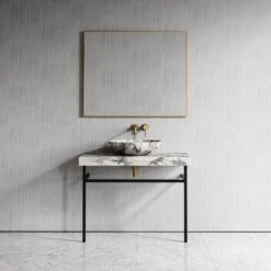Moode Brushed Gold Mirror 1000mm