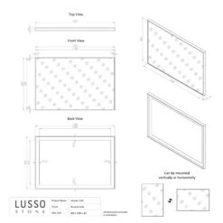 Moode Brushed Gold Mirror 1200mm -Home Bathroom Shop moode brushed gold mirror 1200mm p2461 15407 zoom