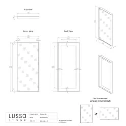 Moode Brushed Gold Mirror 400mm -Home Bathroom Shop moode brushed gold mirror 400mm p2457 15409 zoom