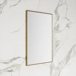 Moode Brushed Gold Mirror 600mm 8 Moode Brushed Gold Mirror 600mm -Home Bathroom Shop moode brushed gold mirror 600mm p2177 13040 zoom
