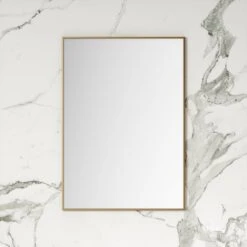 Moode Brushed Gold Mirror 600mm 7 Moode Brushed Gold Mirror 600mm -Home Bathroom Shop moode brushed gold mirror 600mm p2177 13041 zoom