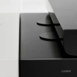 Nera Back To Wall Rimless Matte Black Toilet & Soft Close Seat -Home Bathroom Shop nera back to wall rimless matte black toilet soft close seat p4052 22463 zoom