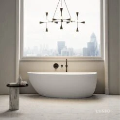 Home Bathroom Shop 59 Nilo Freestanding Stone Bath 1700mm