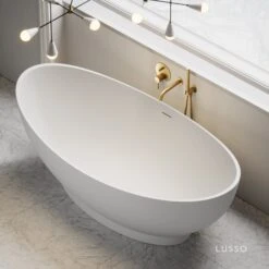 Home Bathroom Shop -Home Bathroom Shop oasis freestanding stone bath 1790mm p128 17473 zoom