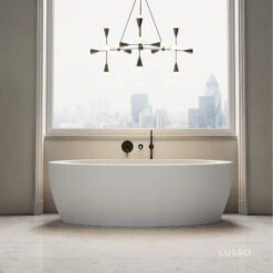 Ocean Freestanding Stone Bath 1900mm