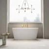 Oval Freestanding Stone Bath 1580mm
