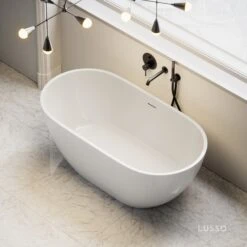 Picasso Compact Freestanding Stone Bath 1400mm 8 Picasso Compact Freestanding Stone Bath 1400mm -Home Bathroom Shop picasso compact freestanding stone bath 1400mm p510 21554 zoom
