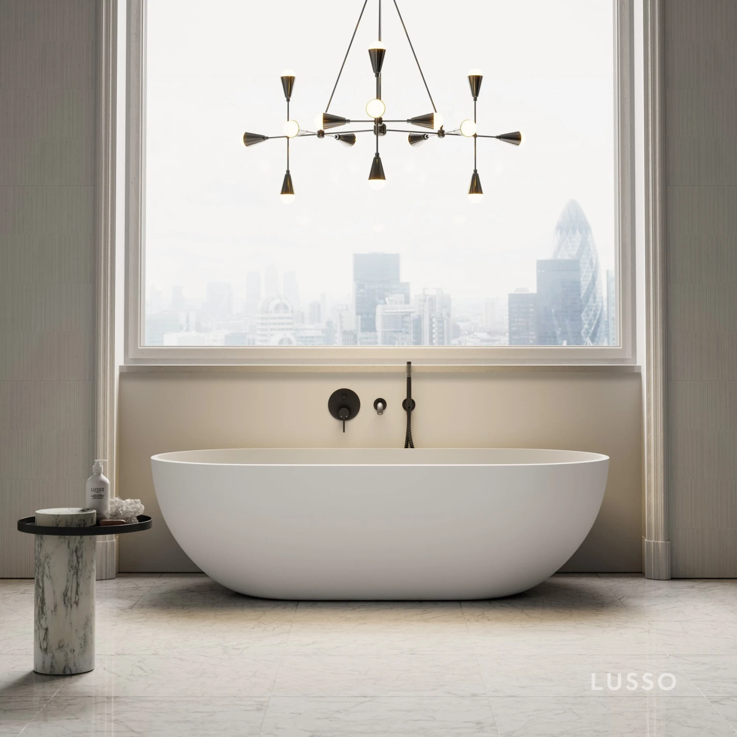 Picasso Freestanding Stone Bath 1780mm 1 Picasso Freestanding Stone Bath 1780mm