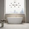 Polini Freestanding Stone Bath 1600mm