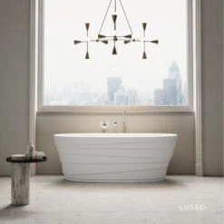Polini Freestanding Stone Bath 1600mm