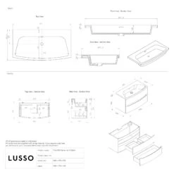 Puro Vanity Unit With Stone Basin (Gloss White 900mm) 7 Puro Vanity Unit With Stone Basin (Gloss White 900mm) -Home Bathroom Shop puro vanity unit with stone basin gloss white 900mm p2333 43070 zoom