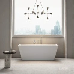 Quadrato Freestanding Stone Bath 1500mm