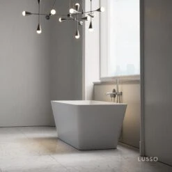 Quadrato Freestanding Stone Bath 1500mm 7 Quadrato Freestanding Stone Bath 1500mm -Home Bathroom Shop quadrato freestanding stone bath 1500mm p70 27402 zoom