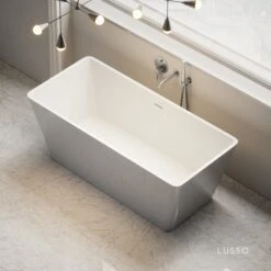 Quadrato Freestanding Stone Bath 1500mm 8 Quadrato Freestanding Stone Bath 1500mm -Home Bathroom Shop quadrato freestanding stone bath 1500mm p70 27403 zoom