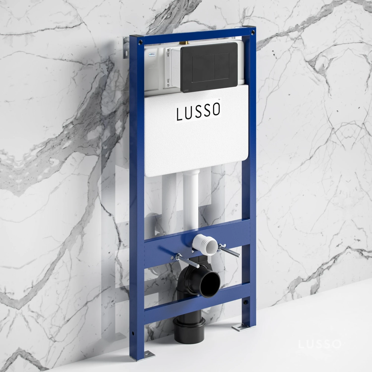 Senza Concealed Dual Flush Cistern & Frame With Flush Plate 3 Senza Concealed Dual Flush Cistern & Frame With Flush Plate - Image 3