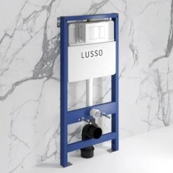 Senza Concealed Dual Flush Cistern & Frame With Flush Plate 16 Senza Concealed Dual Flush Cistern & Frame With Flush Plate -Home Bathroom Shop senza concealed dual flush cistern frame with flush plate p1636 15255 zoom