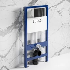 Senza Concealed Dual Flush Cistern & Frame With Flush Plate 15 Senza Concealed Dual Flush Cistern & Frame With Flush Plate -Home Bathroom Shop senza concealed dual flush cistern frame with flush plate p1636 16739 zoom