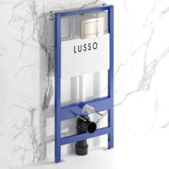 Senza Concealed Dual Flush Cistern & Frame With Flush Plate 17 Senza Concealed Dual Flush Cistern & Frame With Flush Plate -Home Bathroom Shop senza concealed dual flush cistern frame with flush plate p1636 31972 zoom