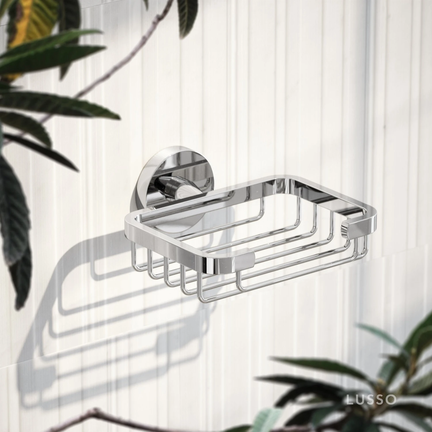 Small Shower Basket Chrome 3 Small Shower Basket Chrome - Image 3