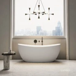Home Bathroom Shop 11 Soho Freestanding Stone Bath 1630mm