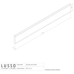 Stone Resin Upstand Splashback Matte 900mm 5 Stone Resin Upstand Splashback Matte 900mm -Home Bathroom Shop stone resin upstand splashback matte 900mm p649 25998 image