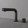 Urban Gunmetal Deck Mounted Bath Mixer Tap