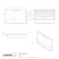 Vario Matte Black Mirror With Natural White LED Light And Demister 1200mm 9 Vario Matte Black Mirror With Natural White LED Light And Demister 1200mm -Home Bathroom Shop vario matte black mirror with natural white led light and demister 1200mm p6474 39850 zoom