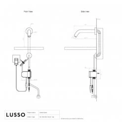 Vendo Infrared Commercial Sensor Tap Brushed Gold -Home Bathroom Shop vendo infrared commercial sensor tap brushed gold p4670 46390 zoom