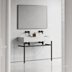 Vernante Vanity Unit With Carrara Marble Basin 1200mm -Home Bathroom Shop vernante vanity unit with carrara marble basin 1200mm p5039 27683 image