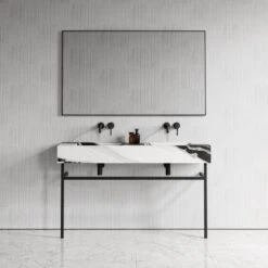 Vernante Vanity Unit With Panda Marble Basin 1400mm 10 Vernante Vanity Unit With Panda Marble Basin 1400mm -Home Bathroom Shop vernante vanity unit with panda marble basin 1400mm p4247 23111 image