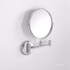 Vogue Wall Mount Cosmetic Mirror Chrome