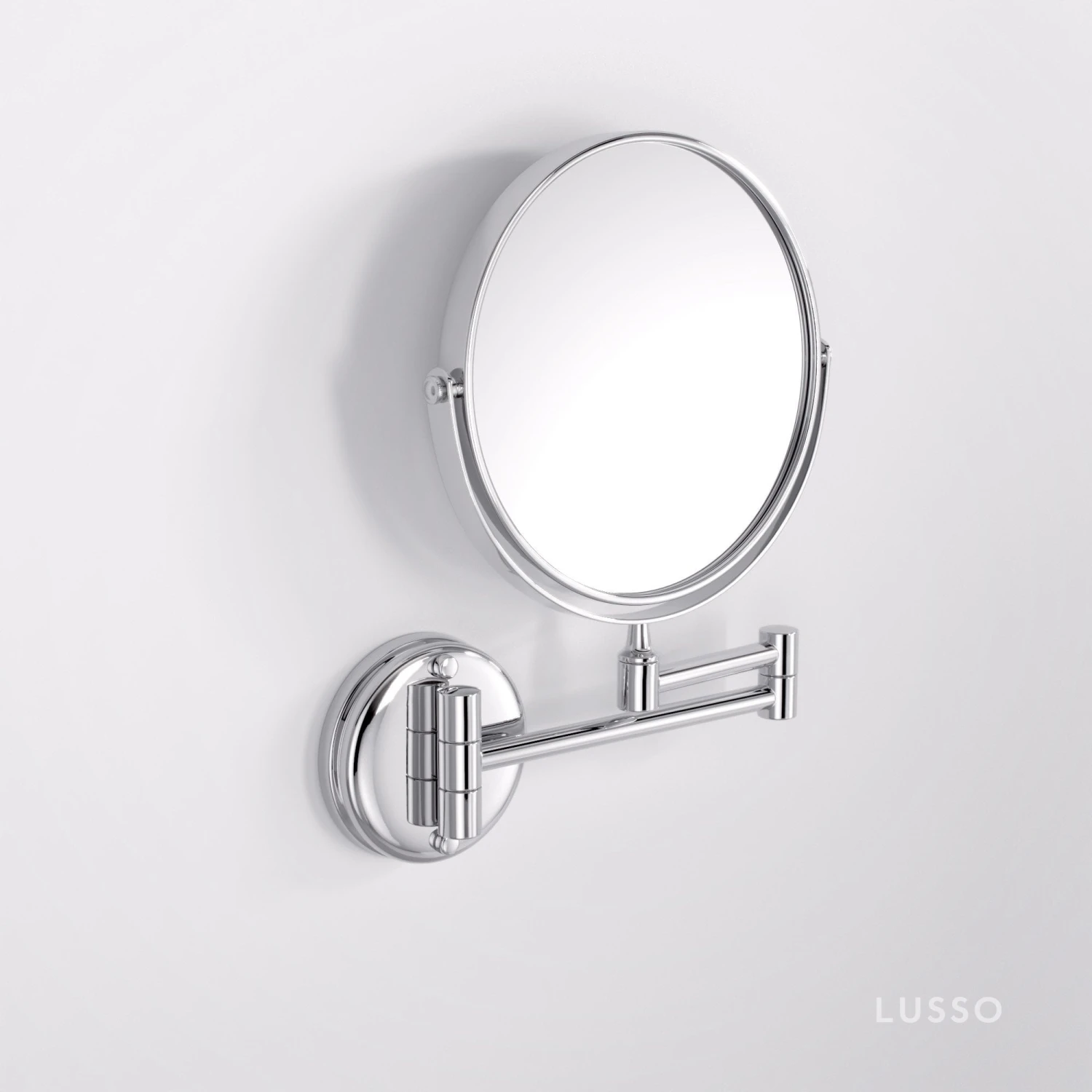 Vogue Wall Mount Cosmetic Mirror Chrome 1 Vogue Wall Mount Cosmetic Mirror Chrome