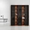 Zotto 5-Piece American Walnut Bathroom Storage Cabinet