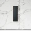 Zotto American Walnut And Black Anthracite Bathroom Storage Cabinet 1200mm