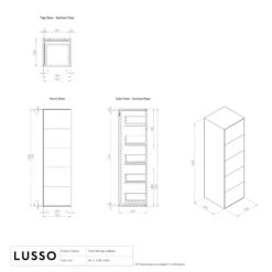 Zotto American Walnut And Black Anthracite Bathroom Storage Cabinet 1200mm -Home Bathroom Shop zotto american walnut and black anthracite bathroom storage cabinet 1200mm p2296 36160 zoom